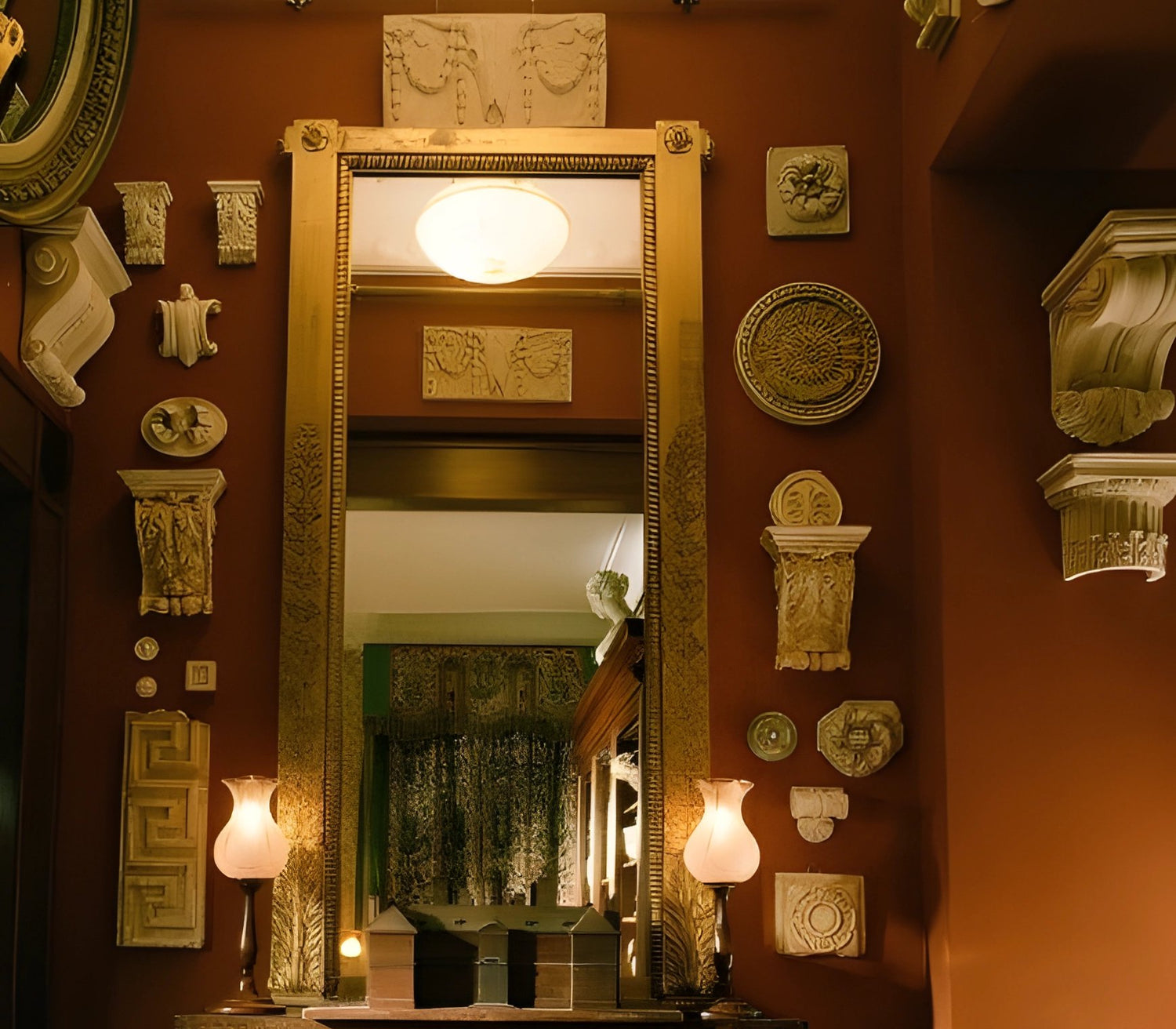 Wall Plaques, Relief's And Wall Brackets