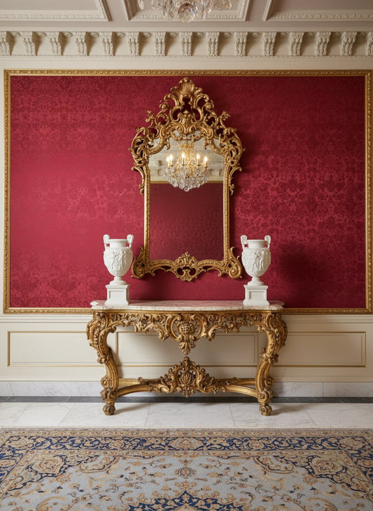 Charles Townley Vase Sur Grand Piédestal