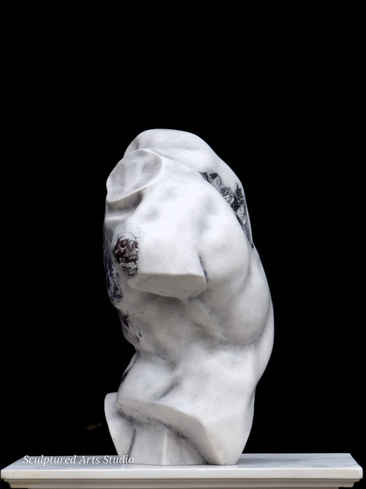 Tattooed Apollo: Mythic Skulls