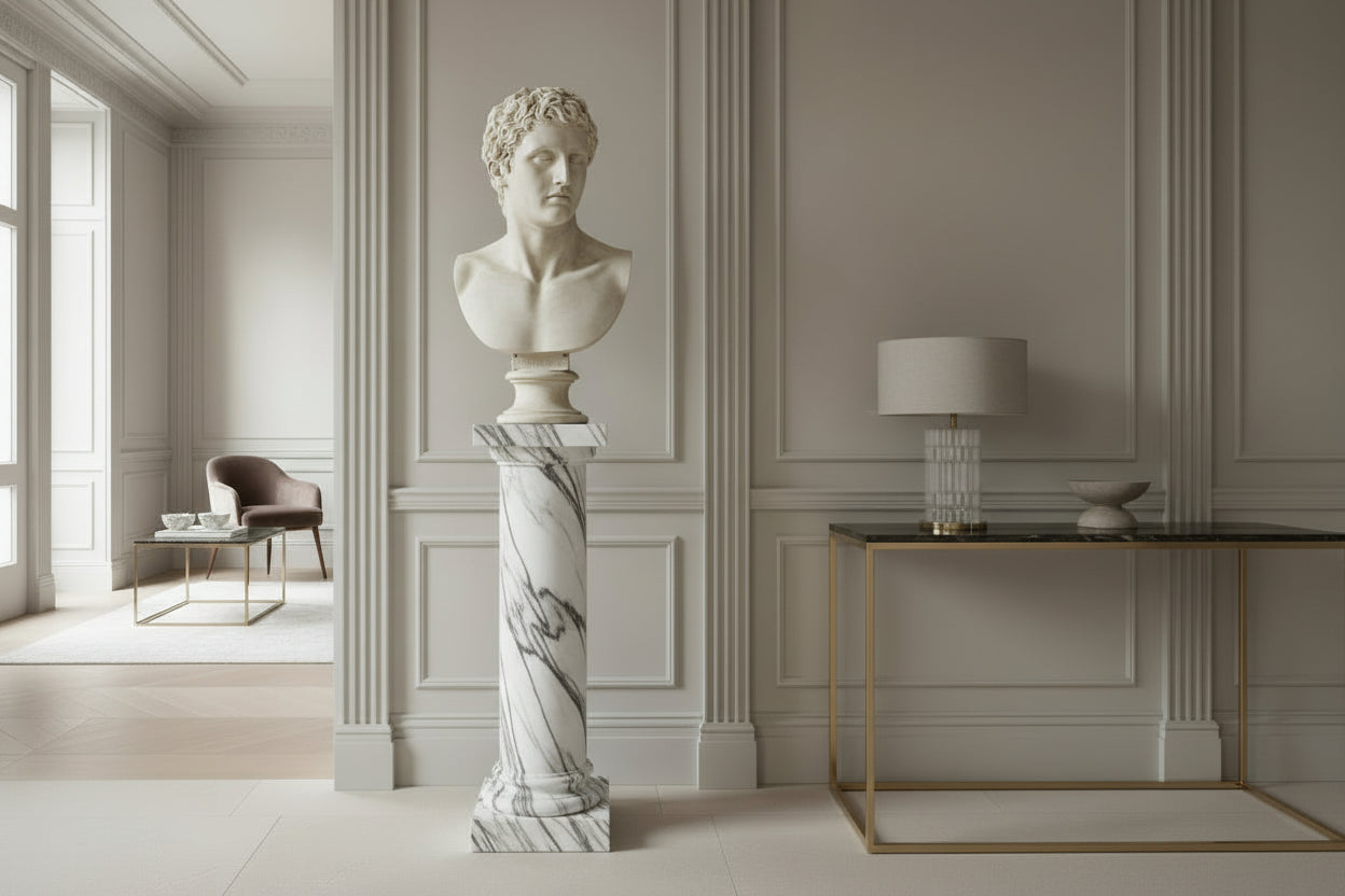 Meleager - Classical Marble Bust