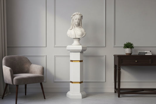 Hexagonal Column Pedestal