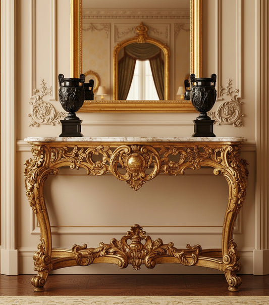 Vase von Charles Townley mit großem Sockel.