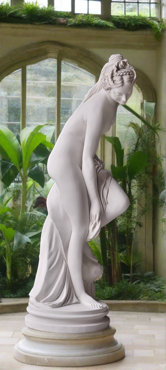 Venus entering her bath