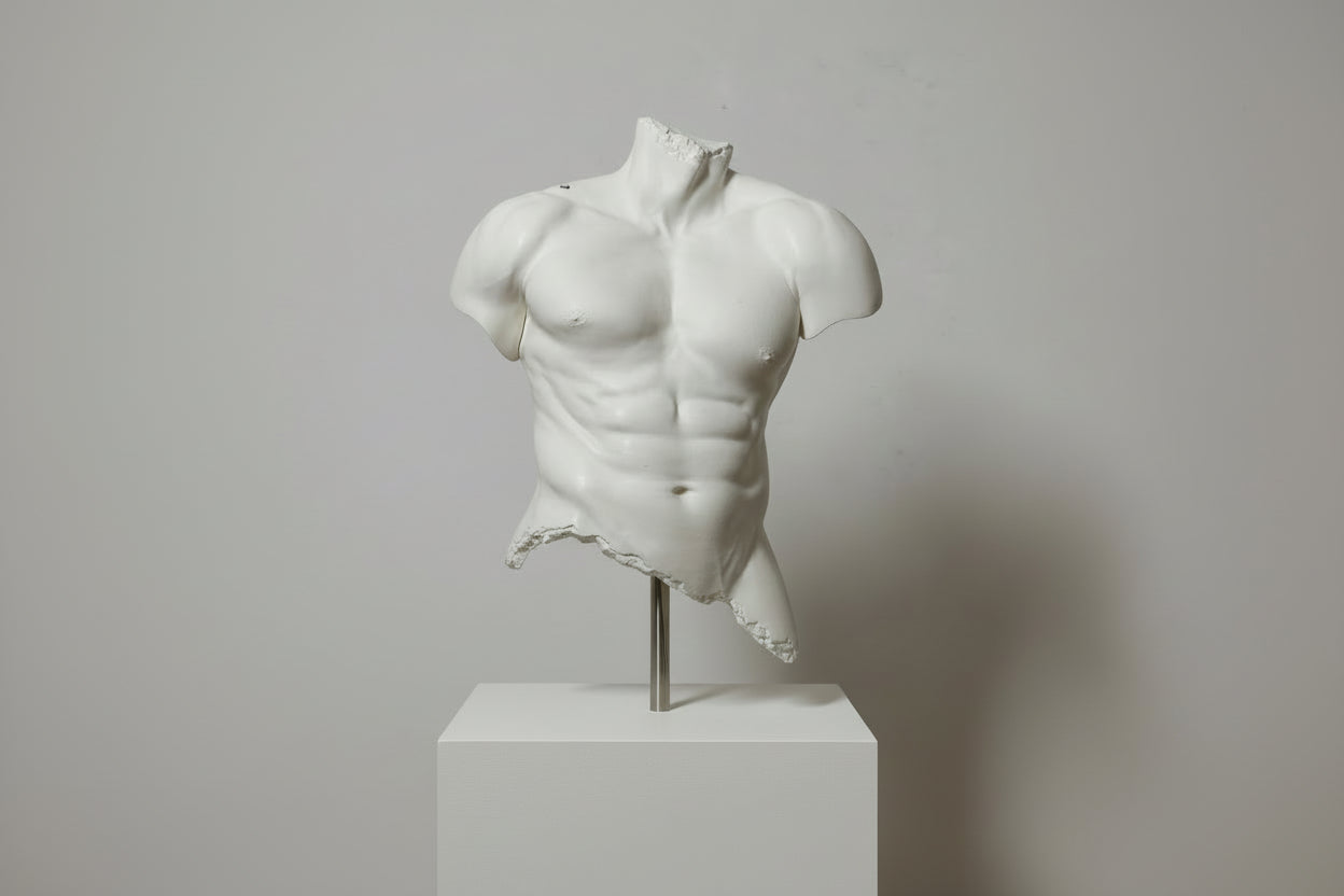 Roberto Life size Male Torso By Ken Clarke