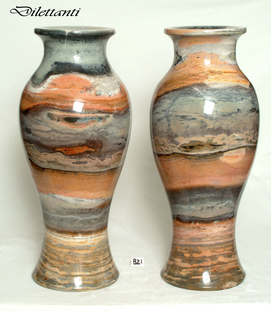 Pair of large Marble Vases