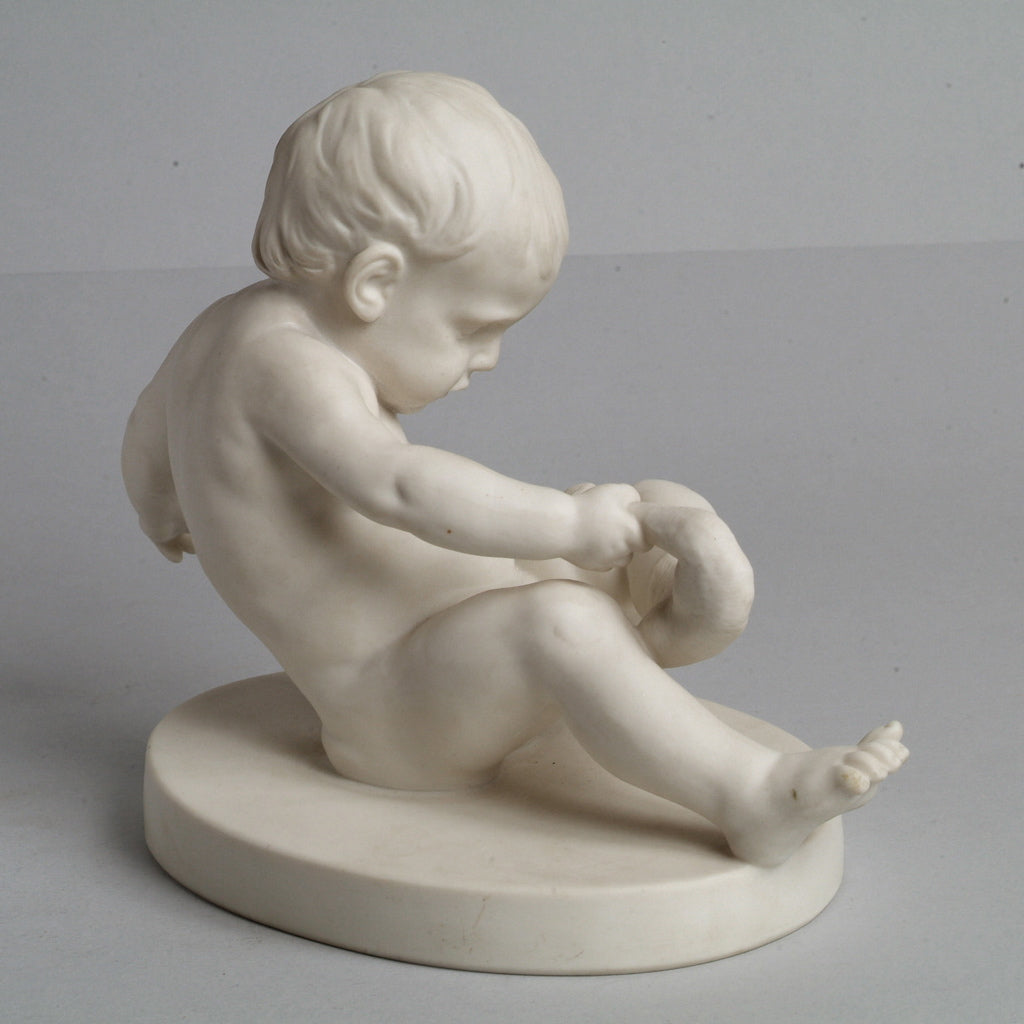 Baby Boy tirant sur la scène des chaussettes