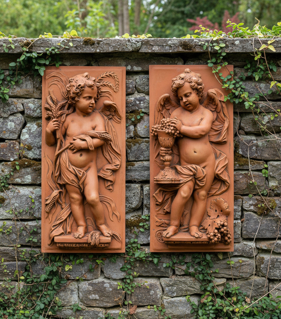 Ernteplaketten, ein Paar.