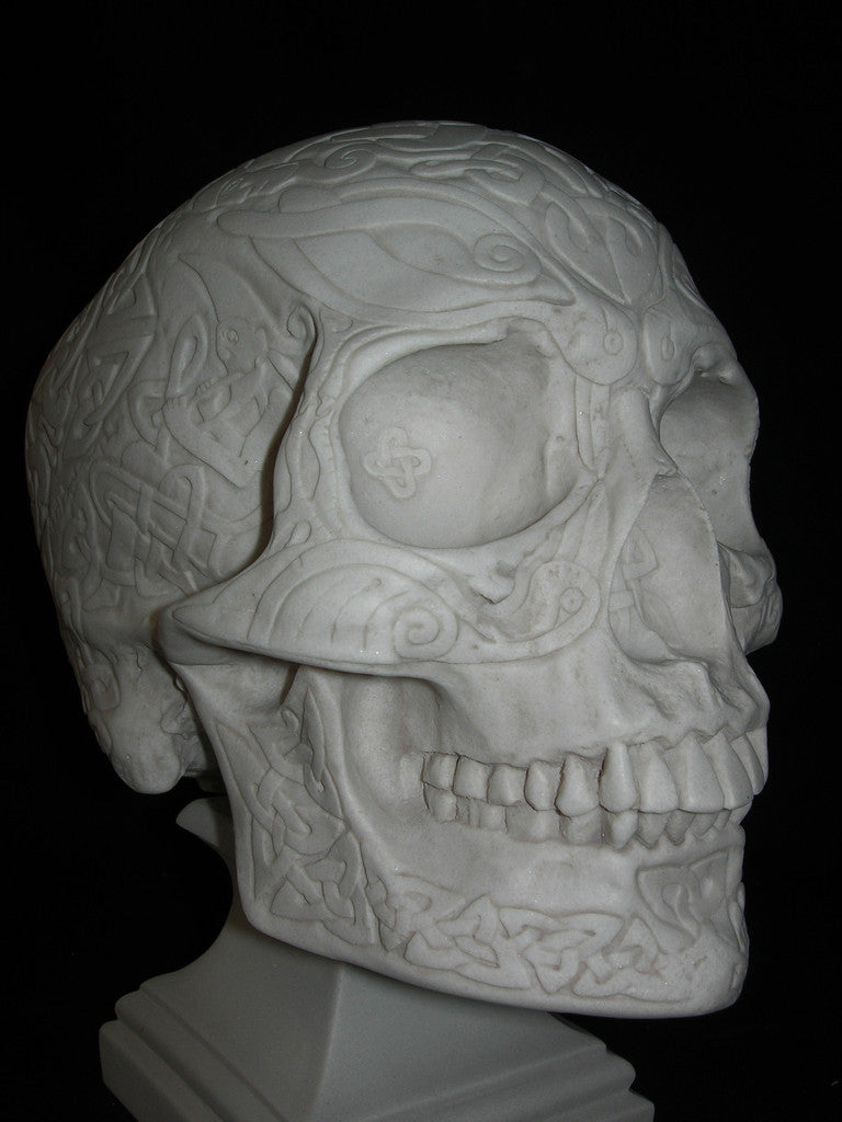 Celtic Knotwork Skull