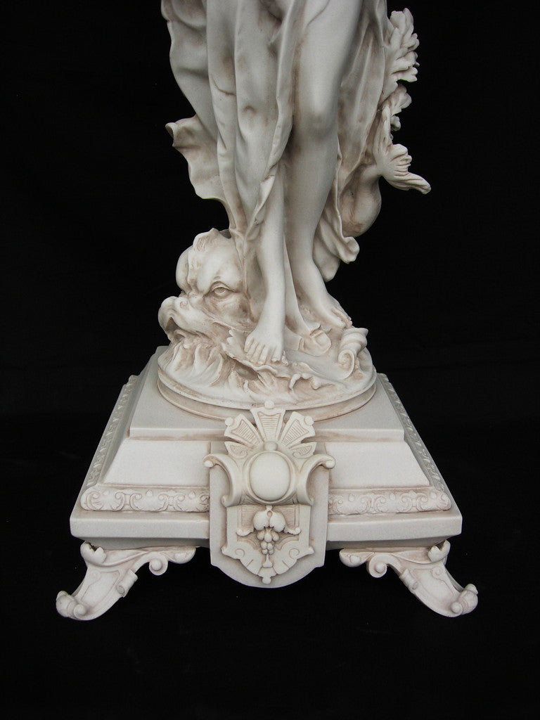 Classical lady With Candle Mount