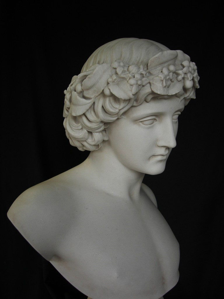 Antinous with Bachic Wreath