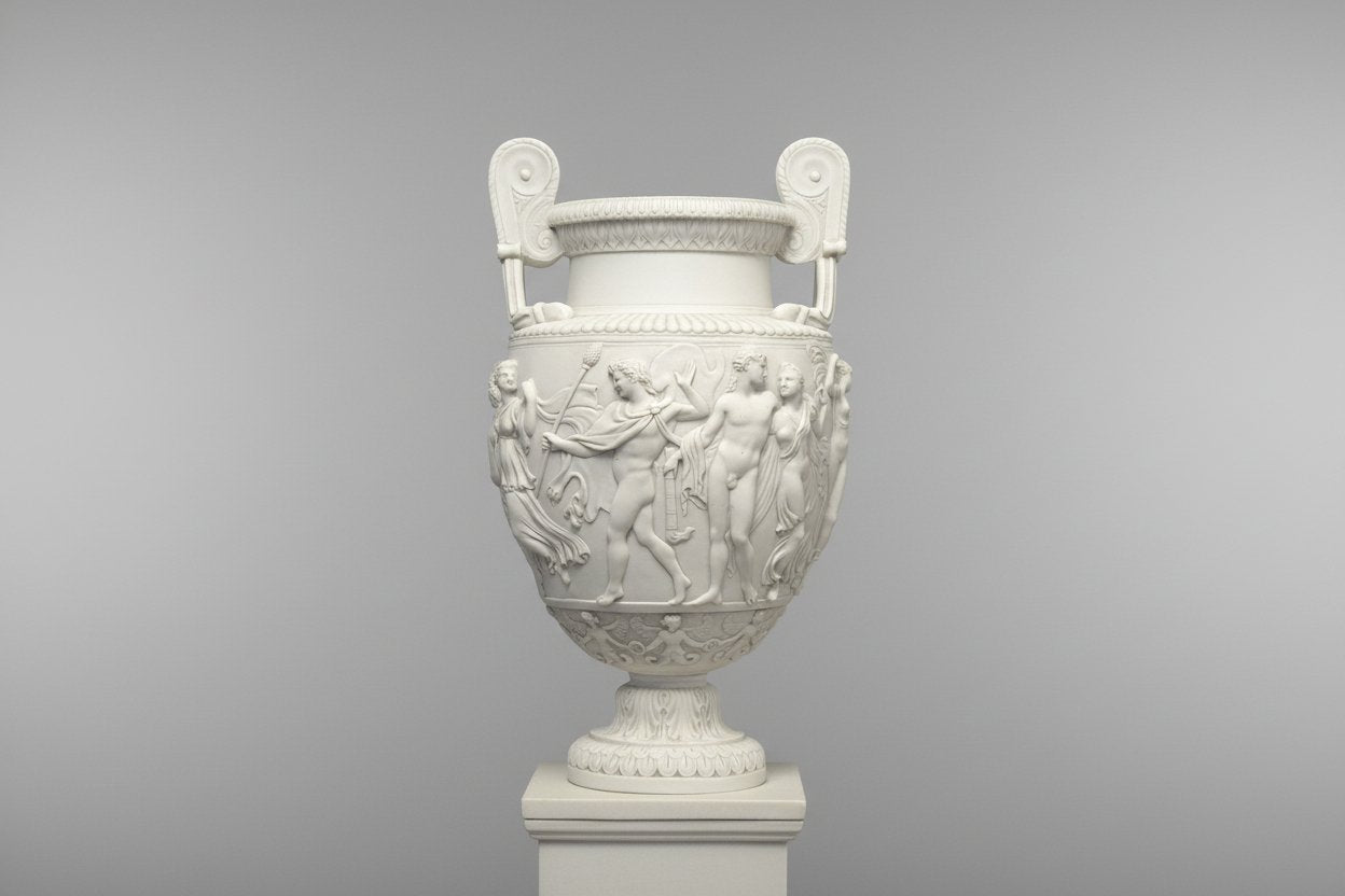 Charles Townley Vase Marble 38cm