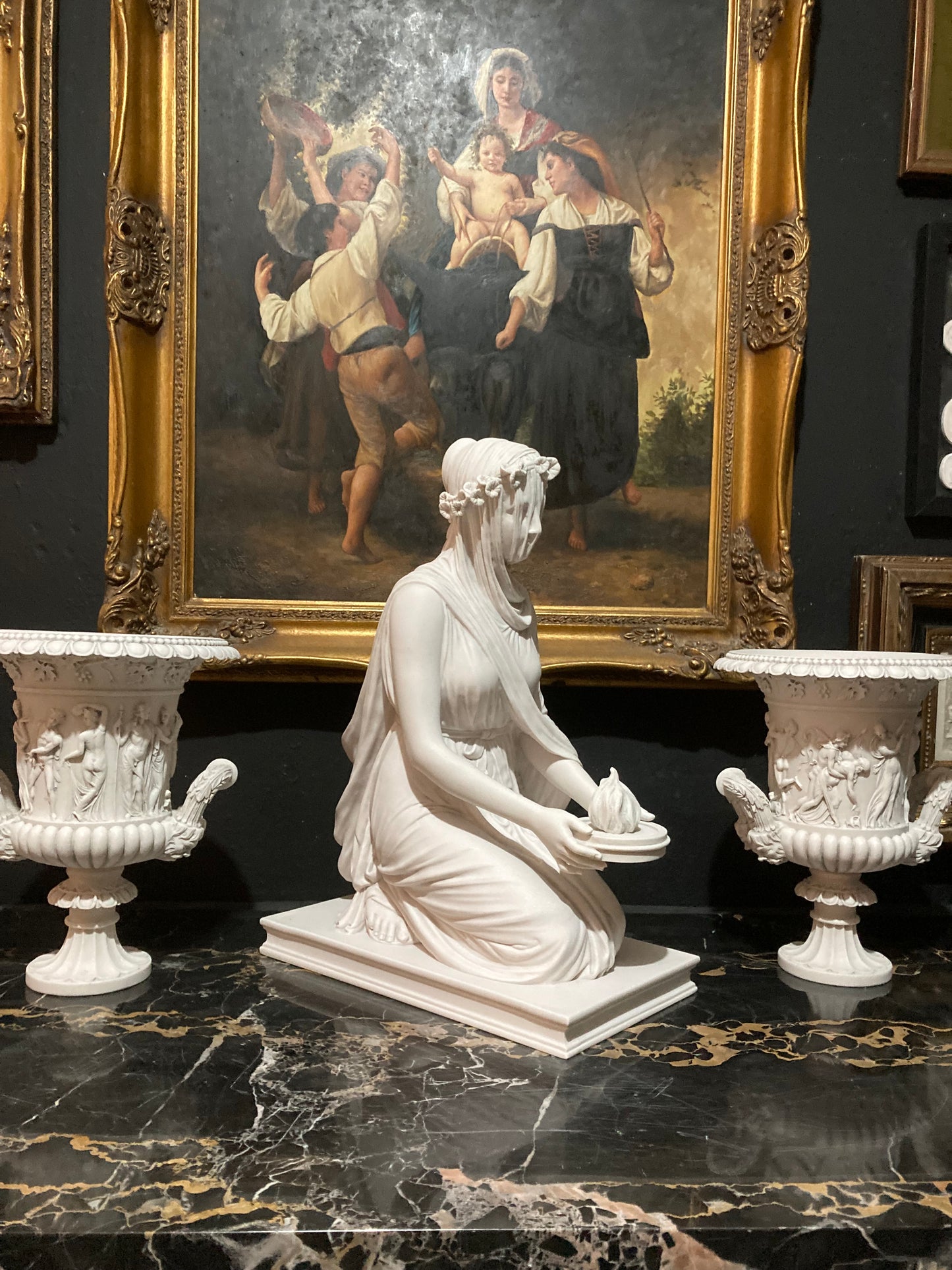 Veiled Lady Statue
