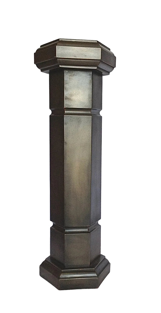 Colonne Six Faces Bronze 70 CM