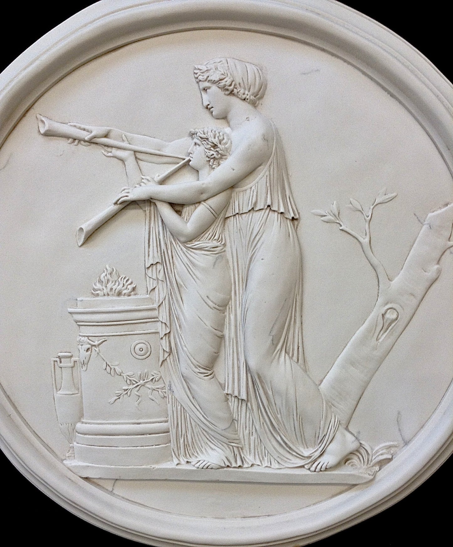 The Music Lesson Roundel