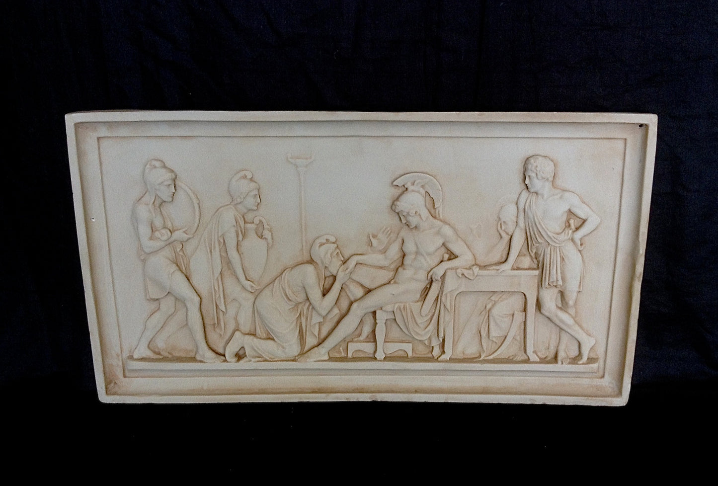 Priam Begging Achilles Plaque