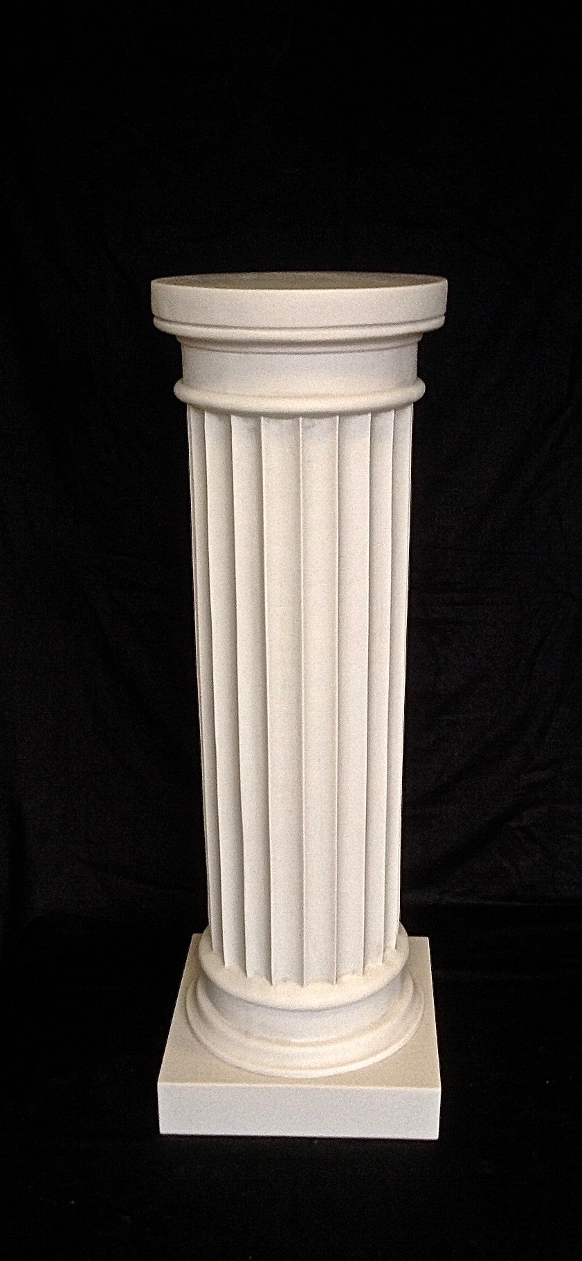 Fluted Column Wht