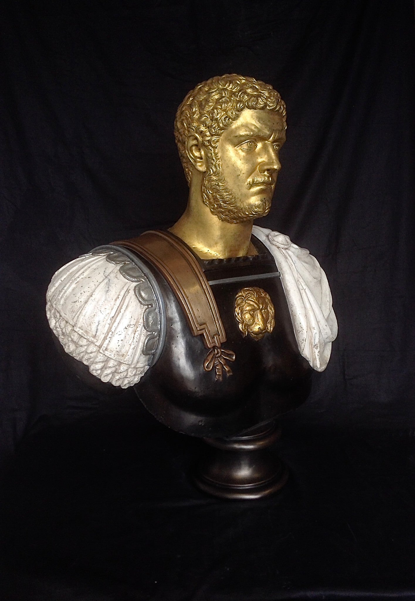 Caracella Bust In Various Metal