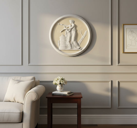 The Music Lesson Roundel