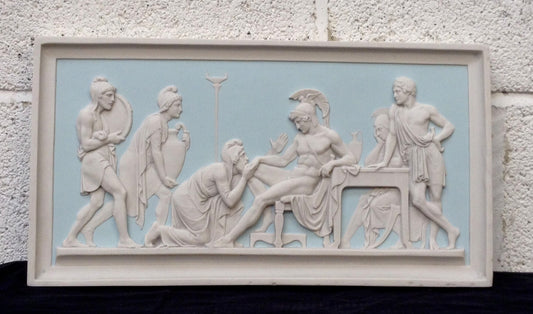 Priam Begging Achilles Plaque