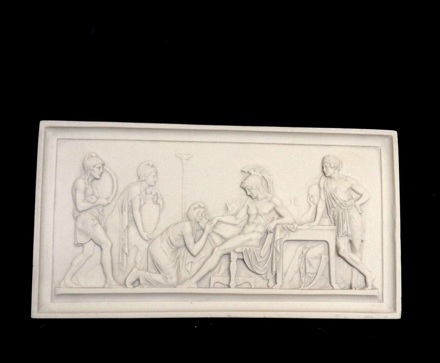 Priam Begging Achilles Plaque