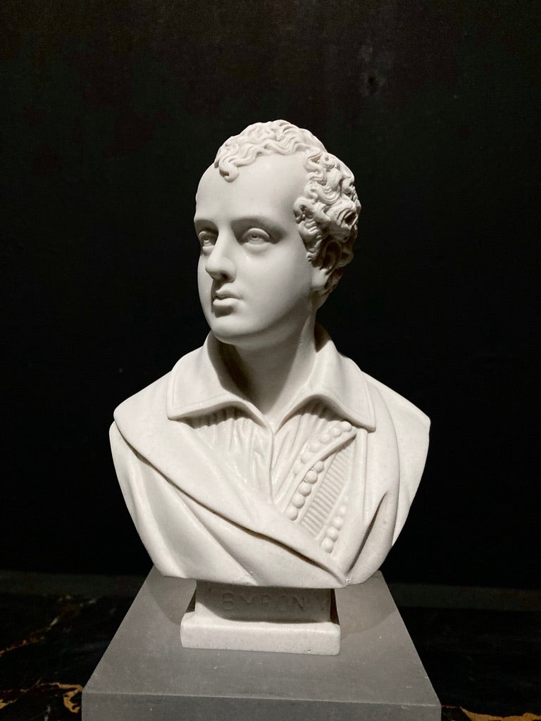 Byron Poet Bust