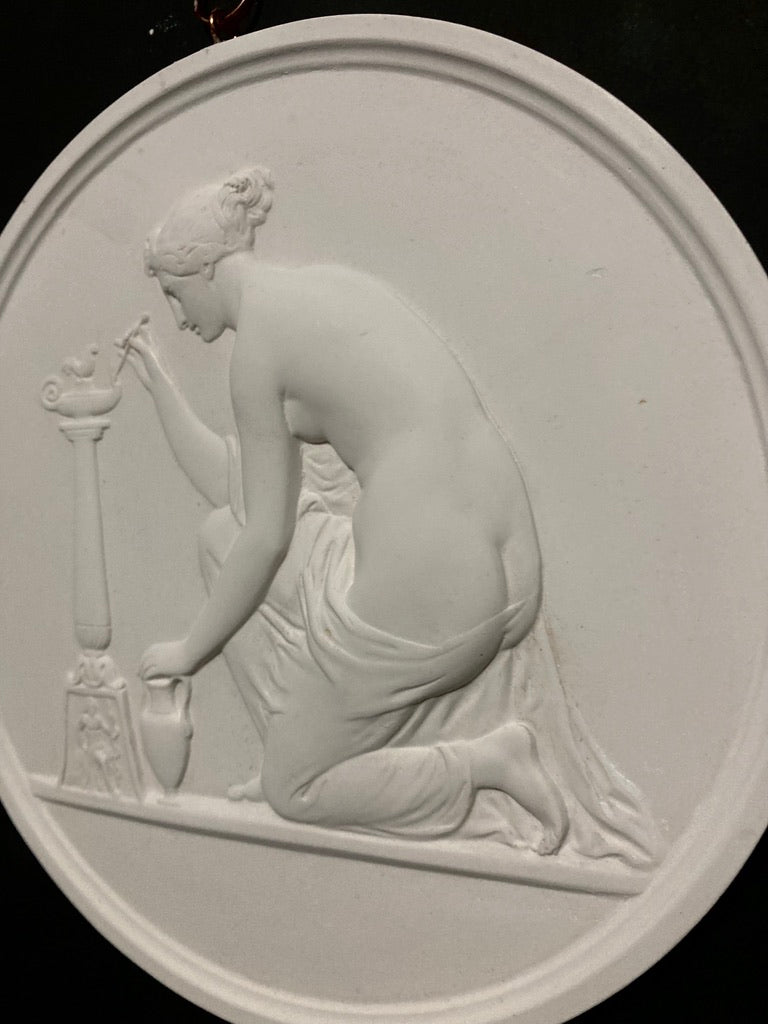 Priestess of Vesta Gypsum Plaque