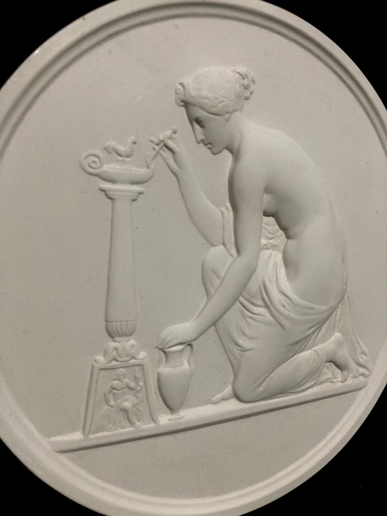 Priestess of Vesta Gypsum Plaque