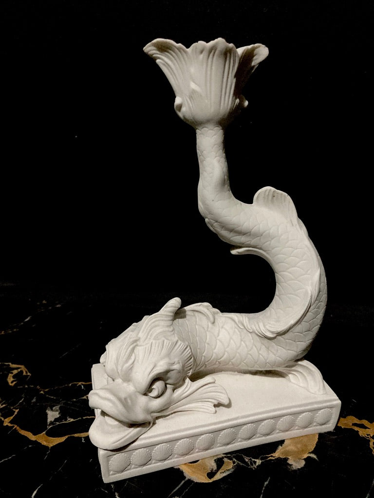 Dolphin Sconce Holders A Pair