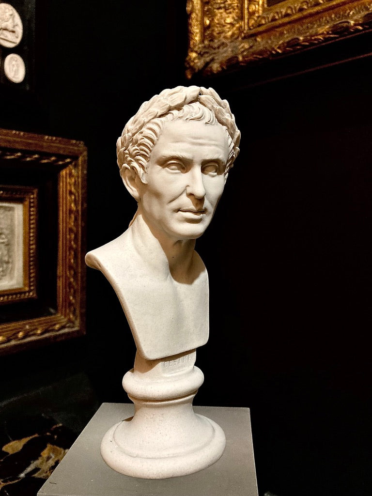 Caesar mit Lorbeerkrone Miniatur