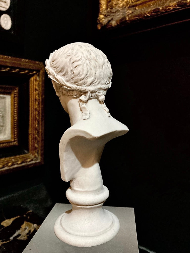 Caesar mit Lorbeerkrone Miniatur