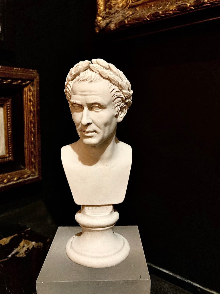 Caesar mit Lorbeerkrone Miniatur