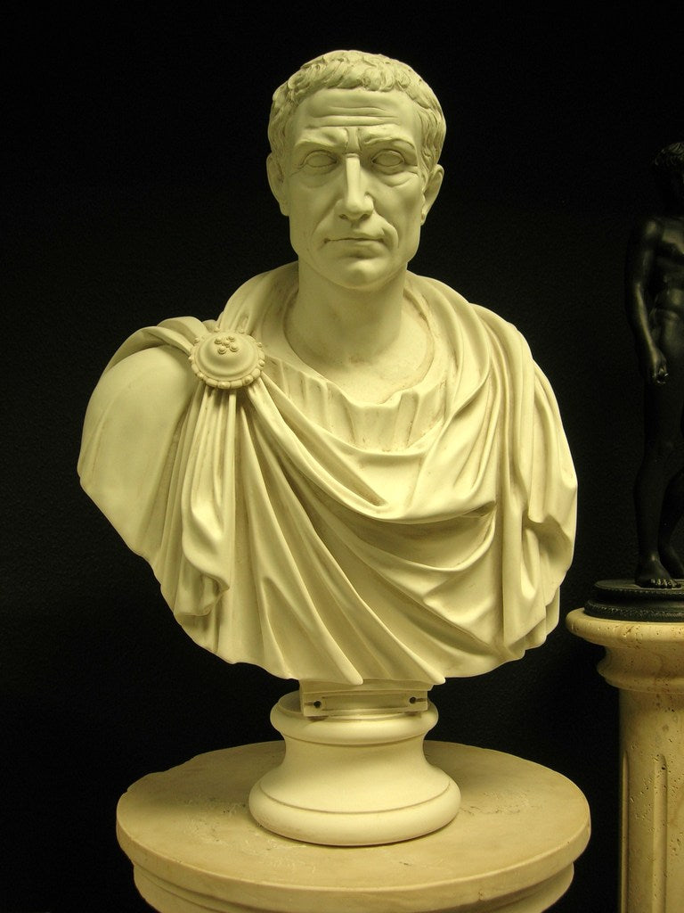 Julius Caesar in Toga Bust