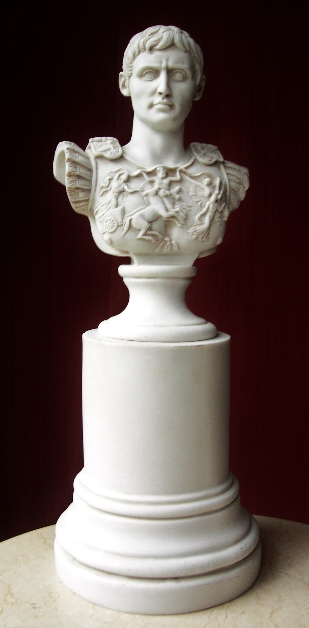 Augustus in armour on lrg socle