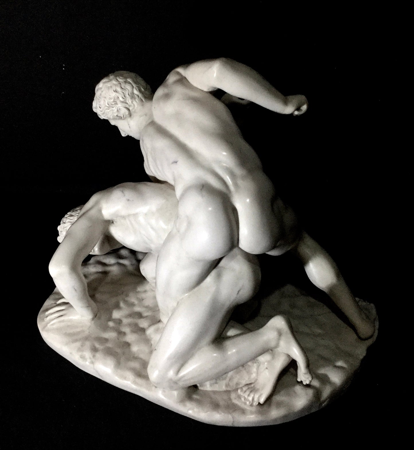 Roman wrestlers