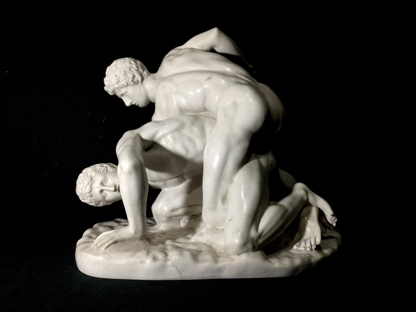 Roman wrestlers