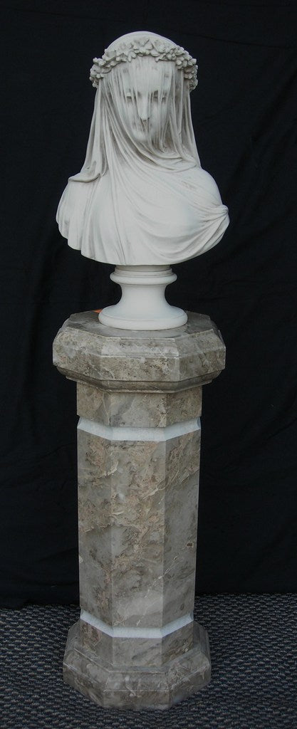 Mountain Camelia marble column