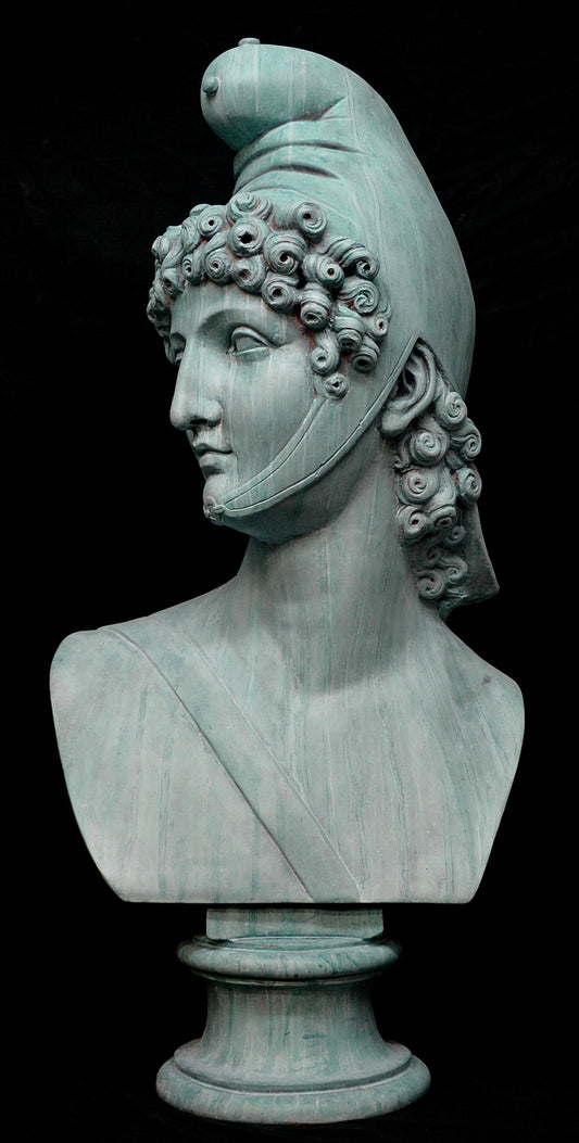 Paris In Aged Bronze Verdigris