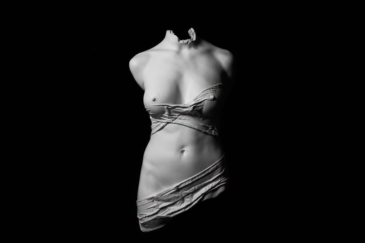 'Kerry' Life Size Wall Hanging Female Form