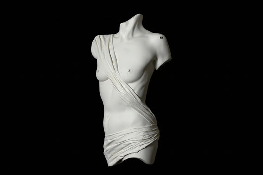 Life-Sized Sensual Wall Sculpture Titled 'Rosemary'