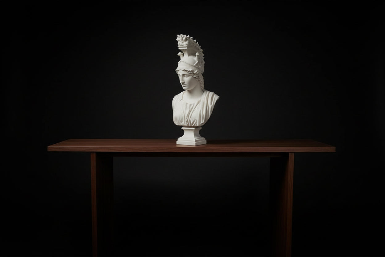 Bust of Roma - Italian Marble Sculpture c1800