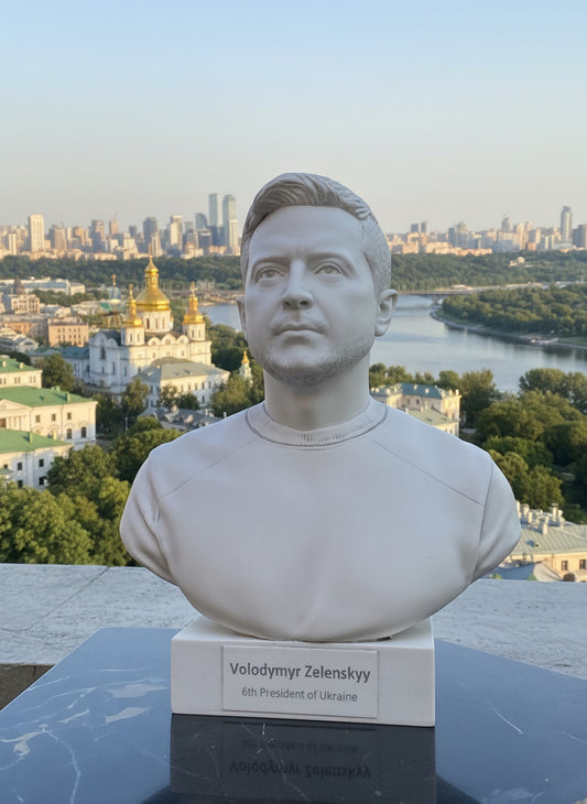 Buste de Volodymyr Zelensky
