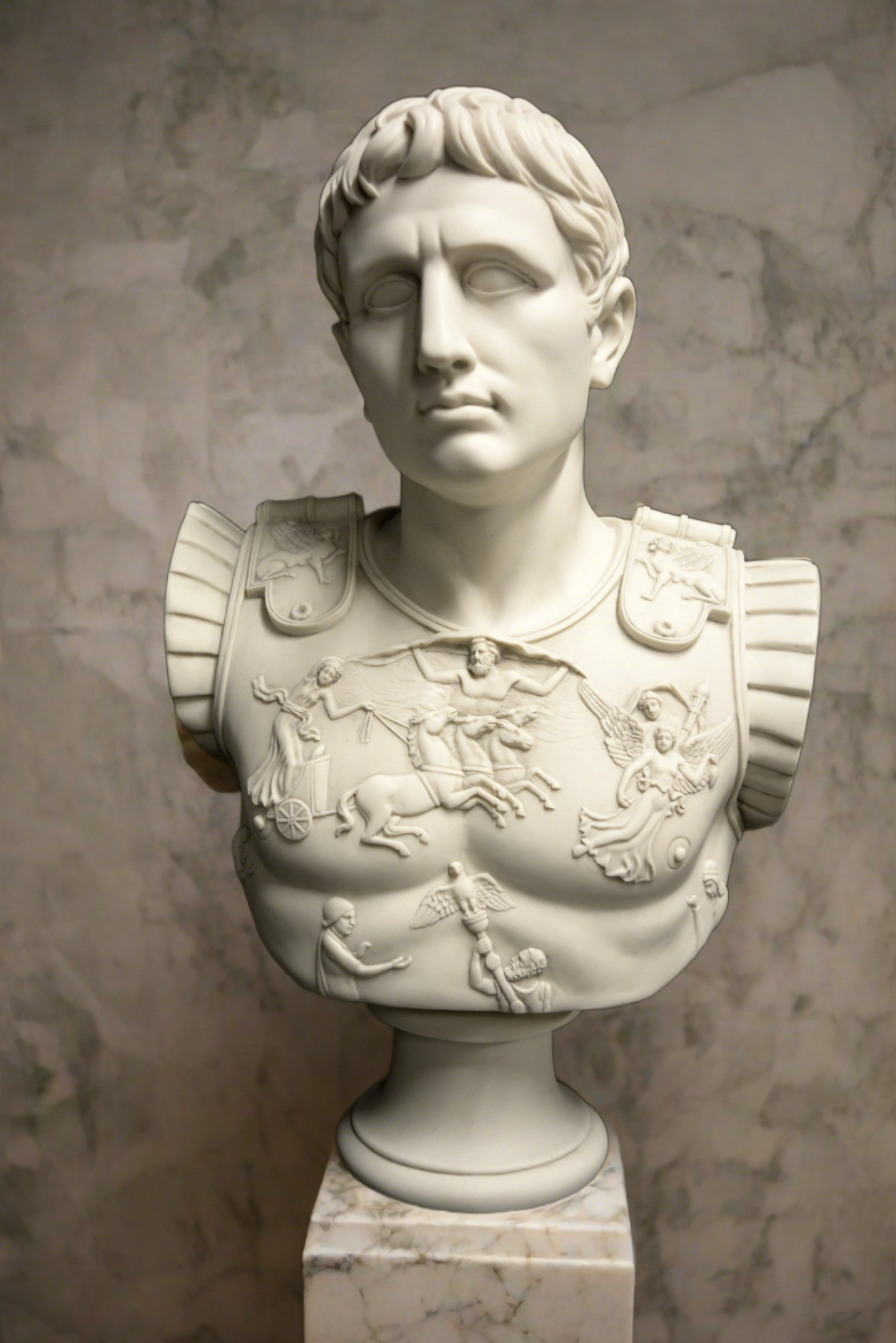 Augustus Caesar als großer Centurion