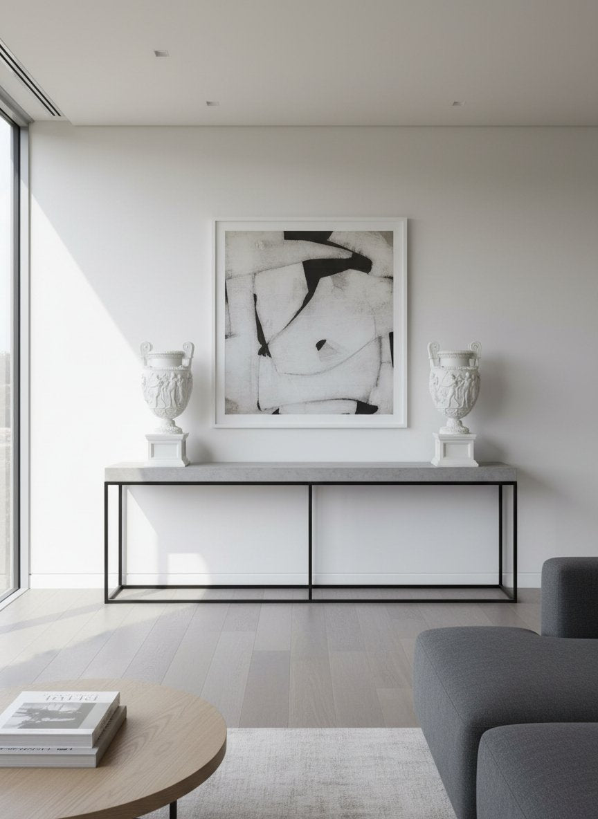 Charles Townley Vase On Large Pedestal