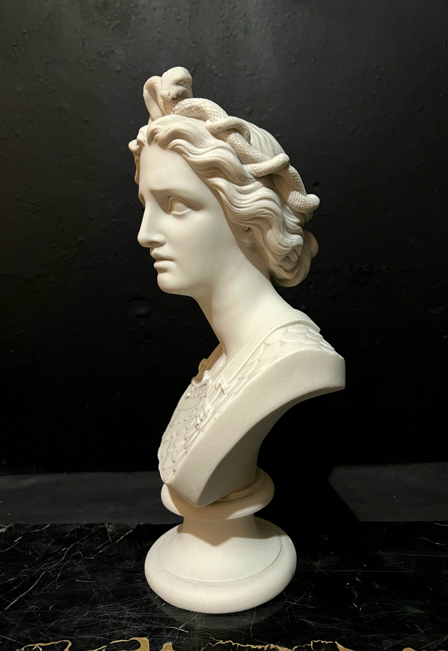 Medusa bust