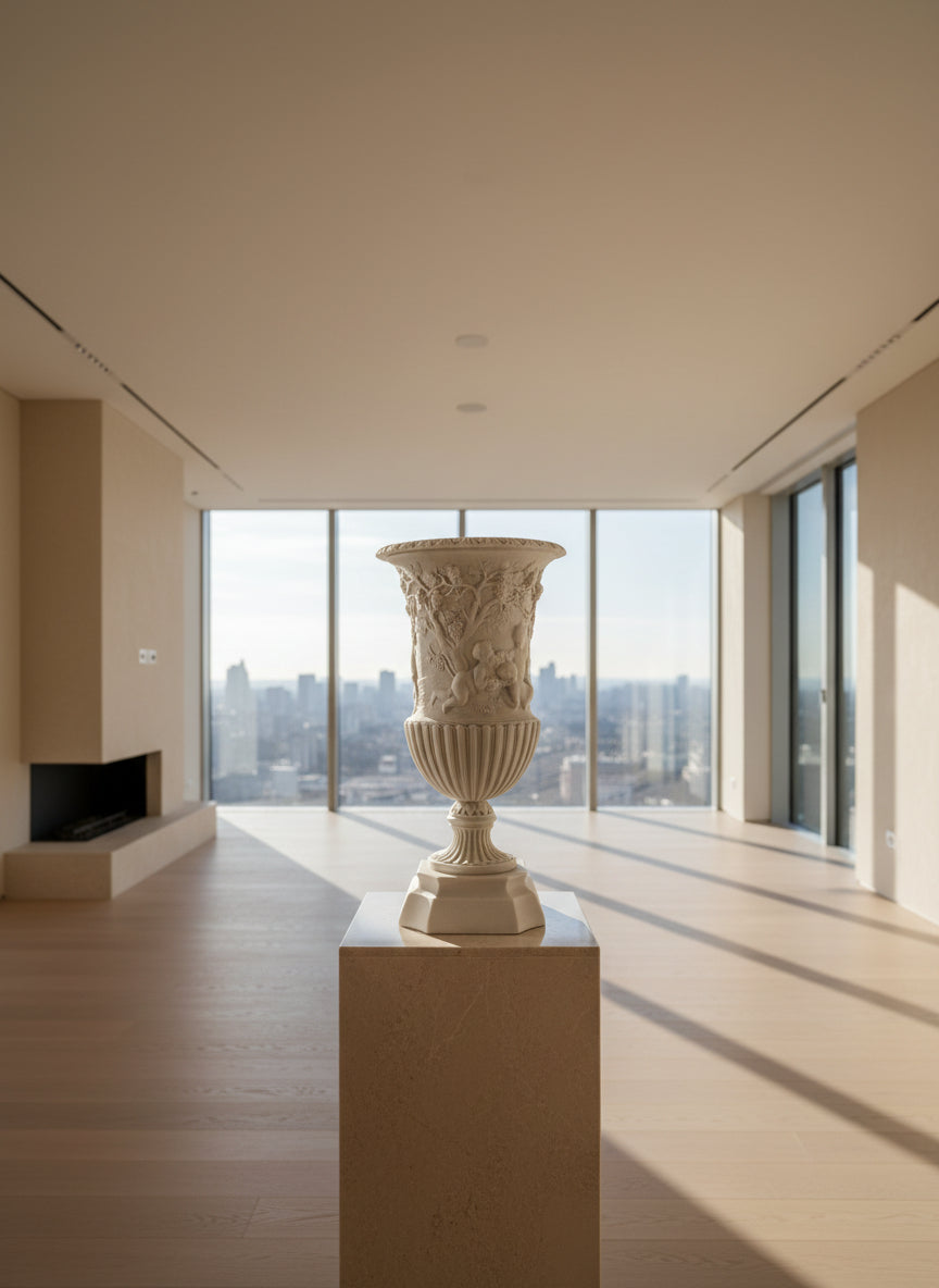 Thorvaldsen Vase - Miniature Marble Collectable