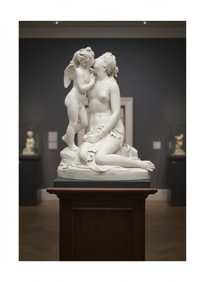 Venus And Cupid Statue