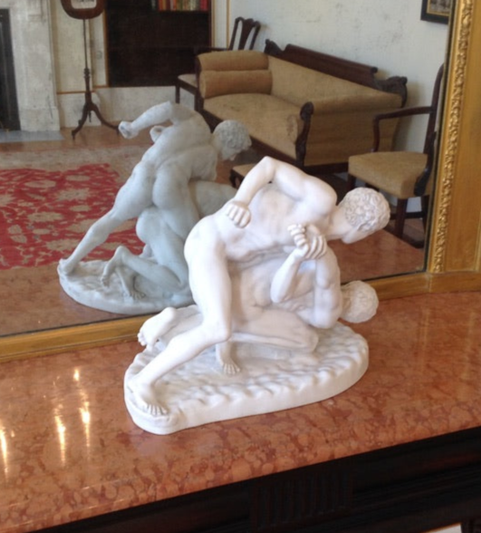 Roman wrestlers