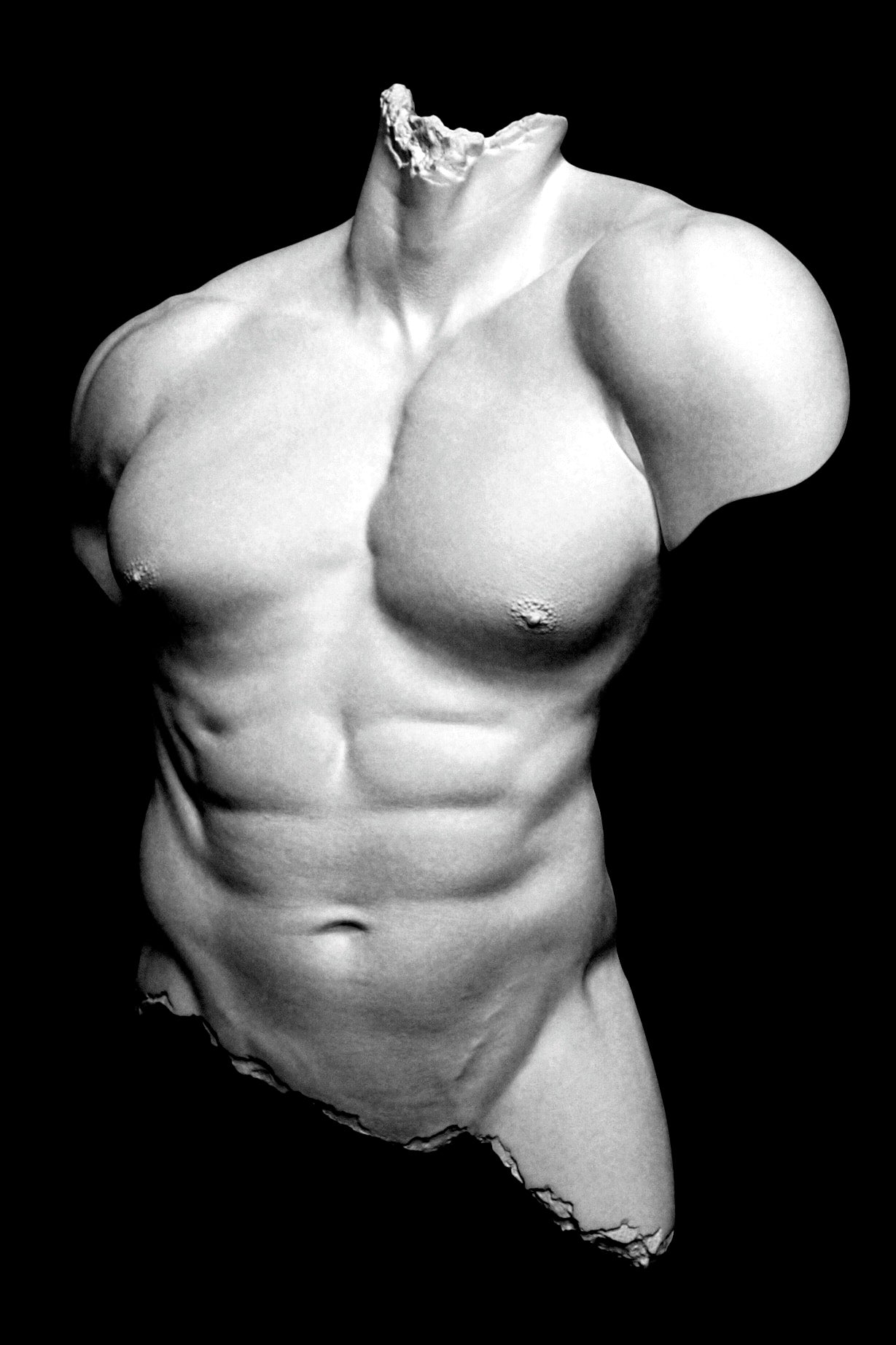 Roberto Life size Male Torso By Ken Clarke