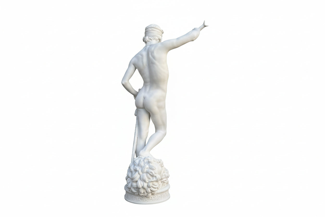 David Vanquishing Goliath Statue