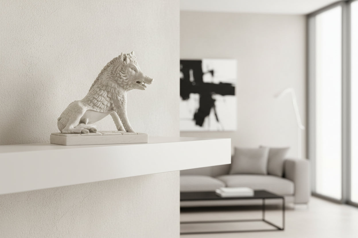 Die Wildschwein-Skulptur der Uffizien